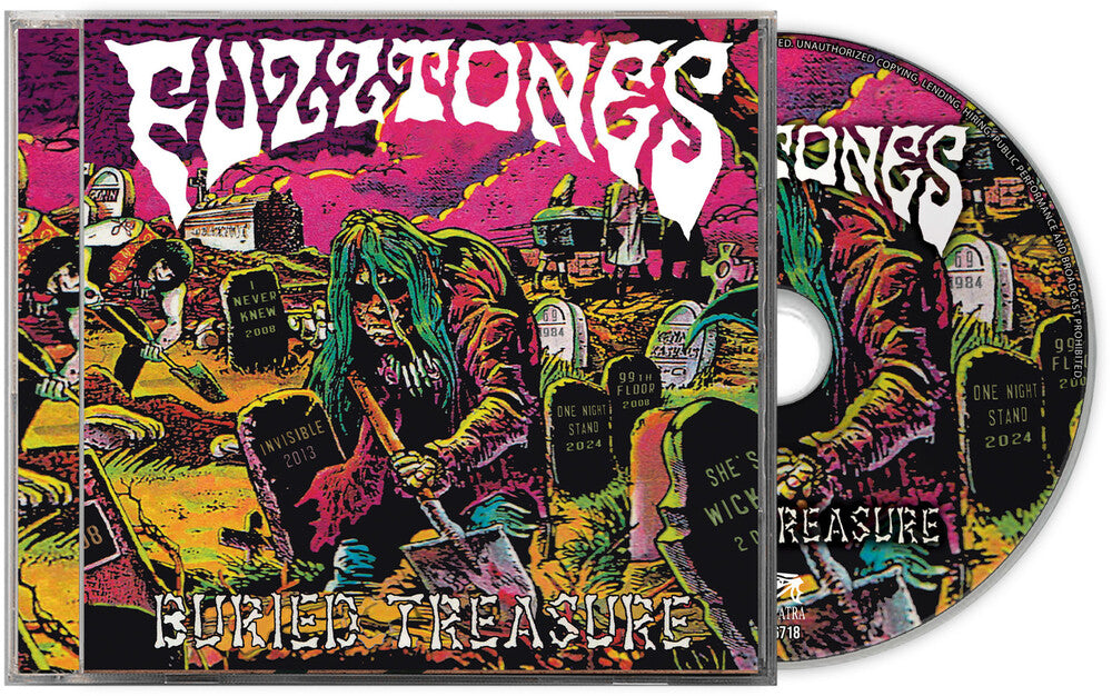 the album cover for The Fuzztones - Buried Treasure -  [CD]