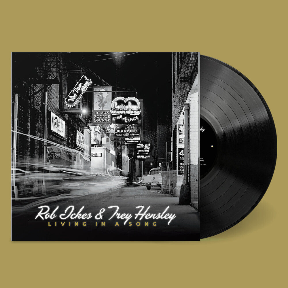 the album cover for Rob Ickes  / Hensley,Trey - Living In A Song