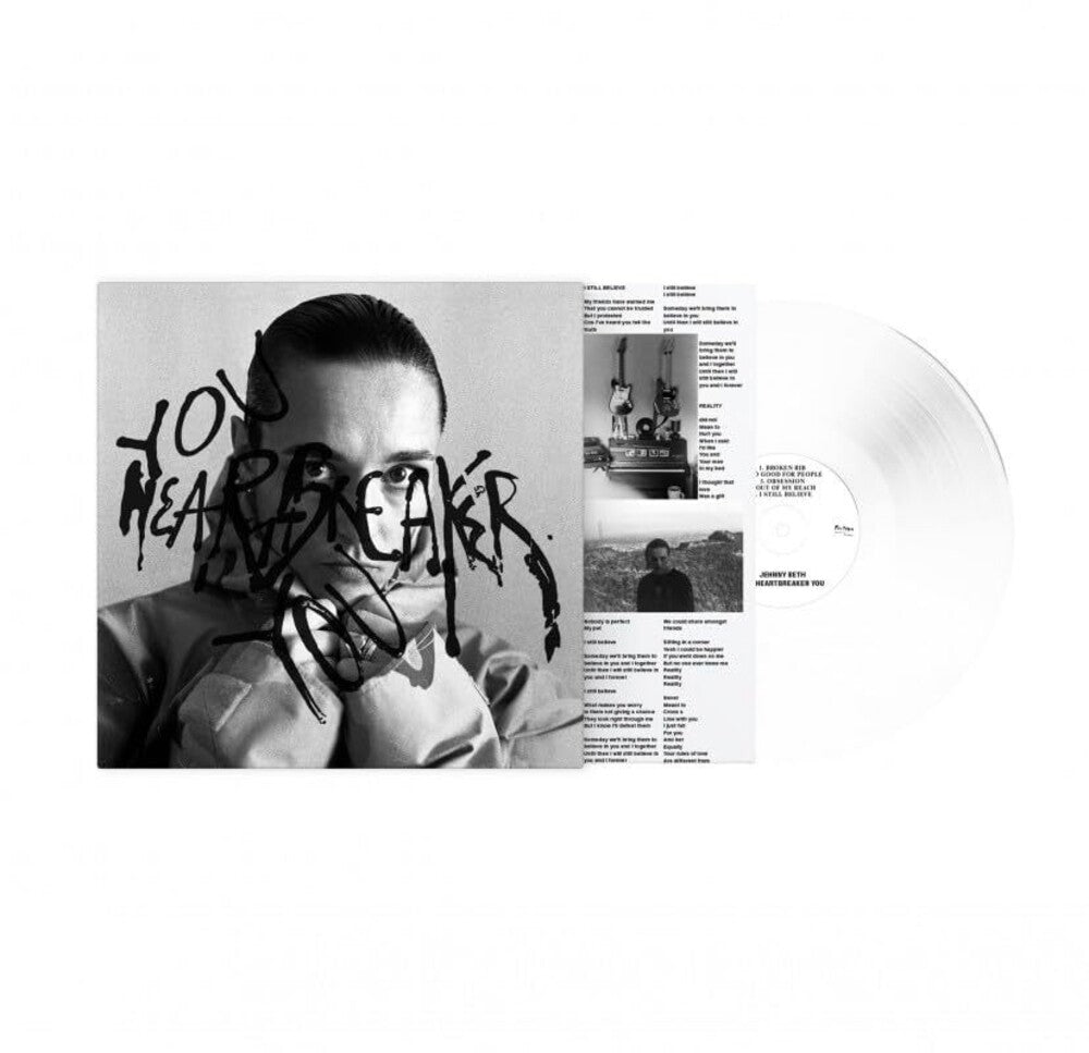 the album cover for Jehnny Beth - You Heartbreaker, You [Indie Exclusive White LP]