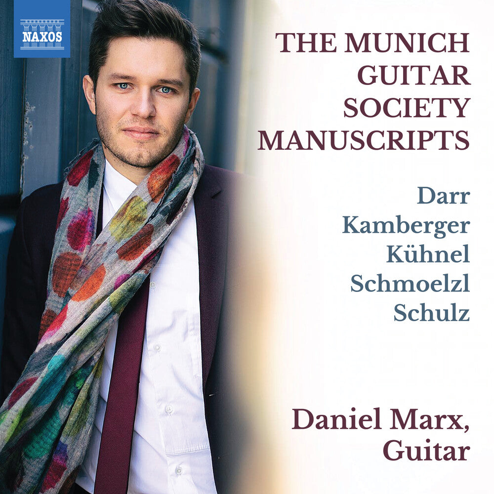 the album cover for Marx / Darr - The Munich Guitar Society Manuscripts