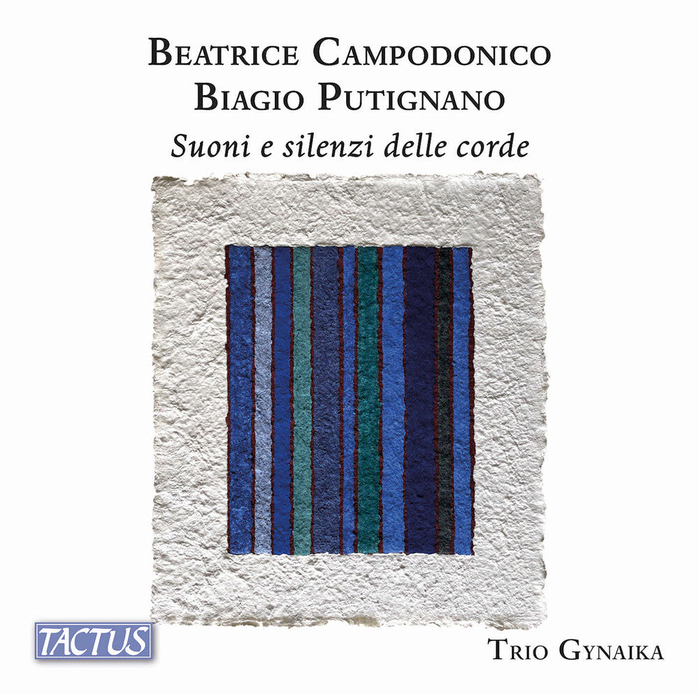 the album cover for Trio Gynaika / Carissimi - Campodonico & Putignano: Suoni E Silenzi Delle