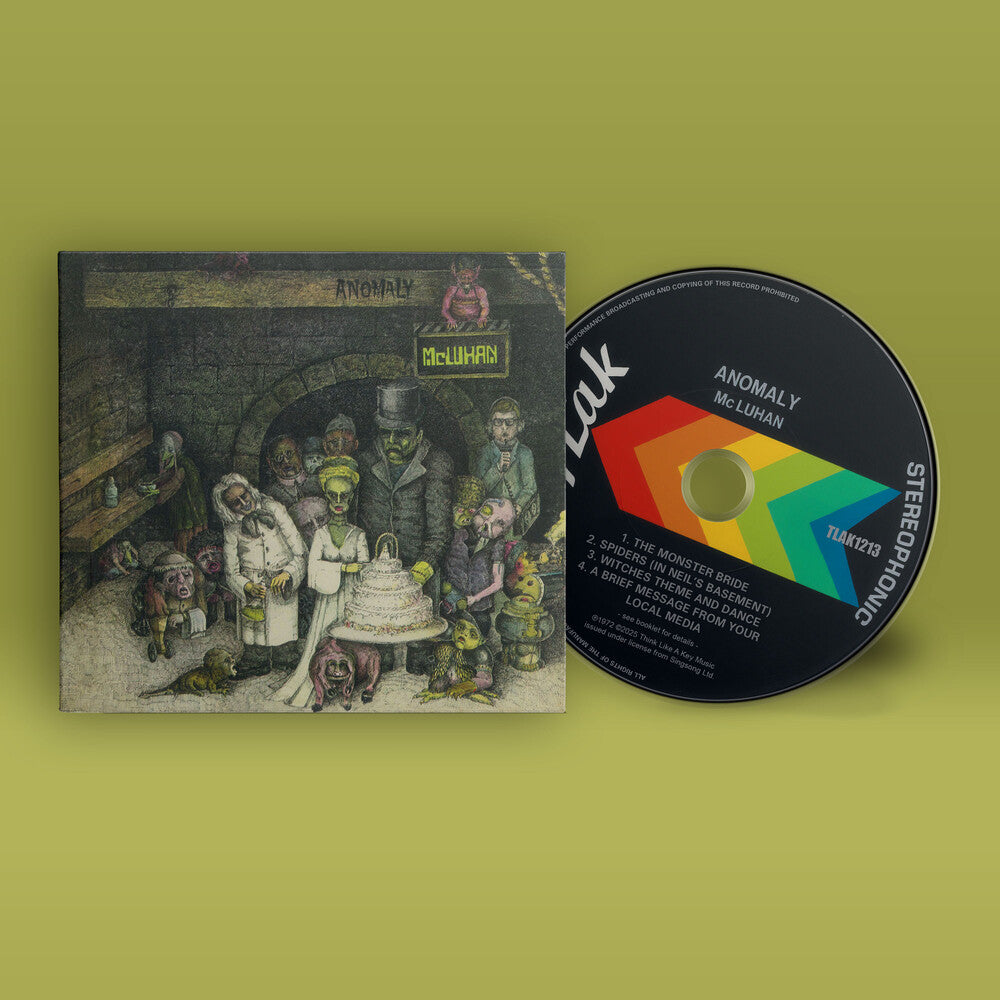 the album cover for Mcluhan - Anomaly (2025 Remaster) [Remastered] [Digipak]