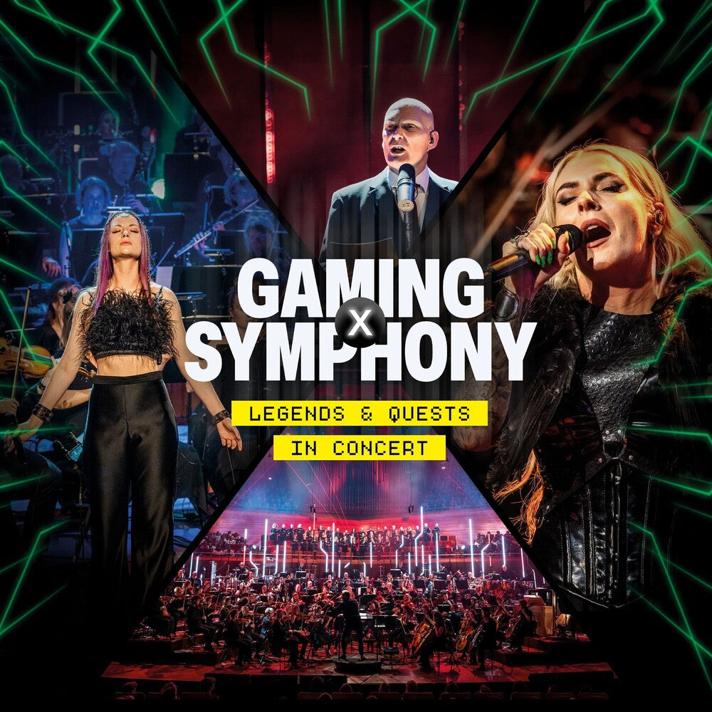 the album cover for Danish National Symphony Orchestra - Gaming X Symphony - Legends And Quests In Concert