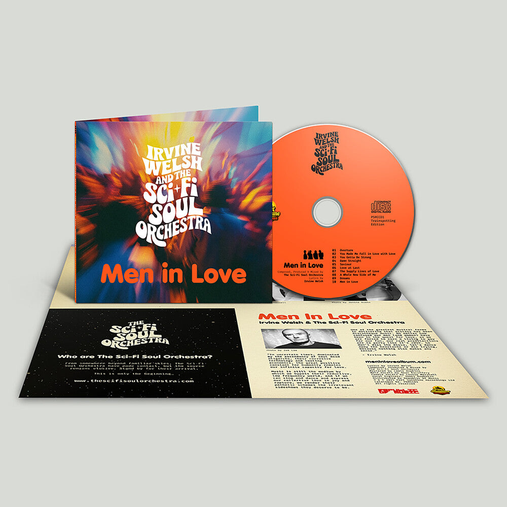 the album cover for Irvine Welsh - Men In Love (Post) [Digipak]