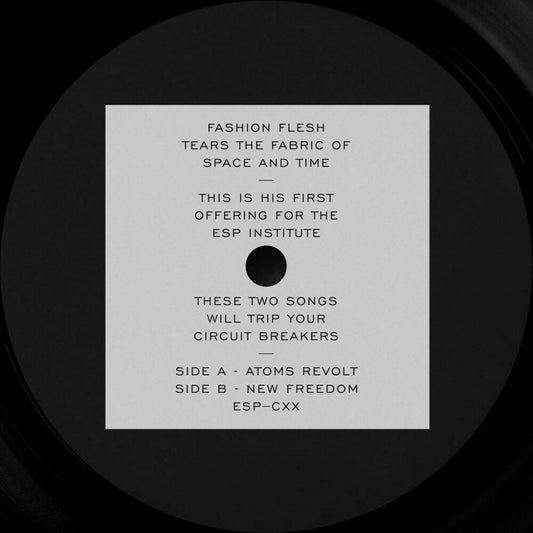the album cover for Fashion Flesh - Atoms Revolt