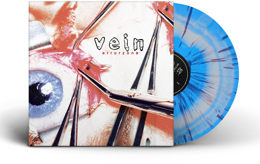 the album cover for Vein - Errorzone (Blue) [Colored Vinyl] (Purp) (Slv) (Spla)