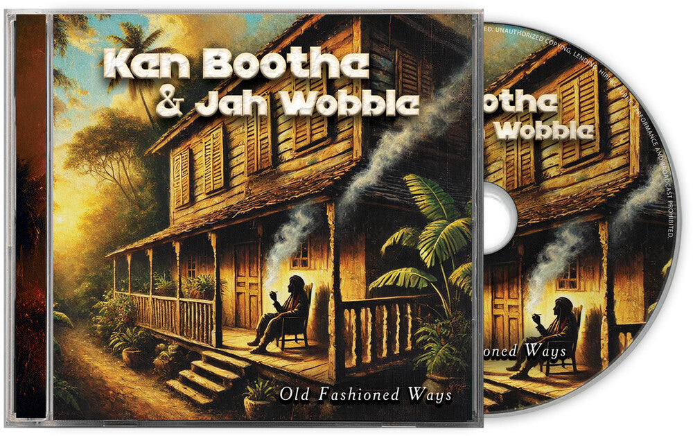 the album cover for Ken Boothe &amp; Jah Wobble - Old Fashioned Ways -  [CD]