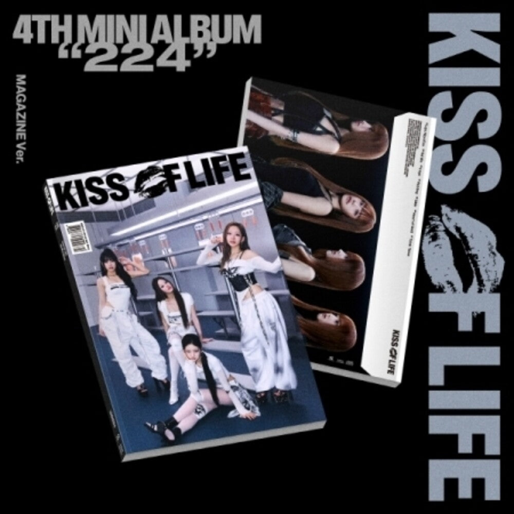 the album cover for Kiss Of Life - 224 - Magazine Version (Stic) [With Booklet] (Phot) (Asia)