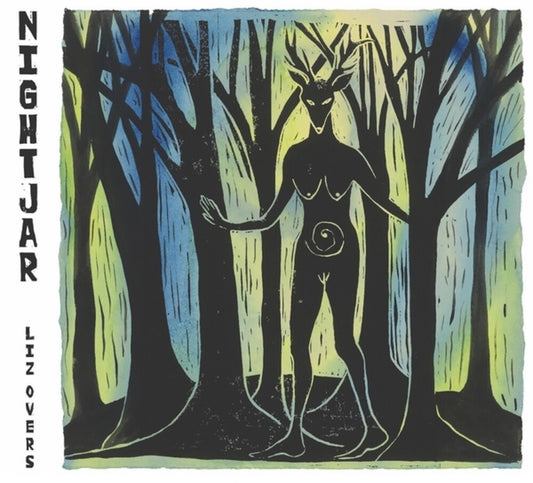 the album cover for Liz Overs - Nightjar