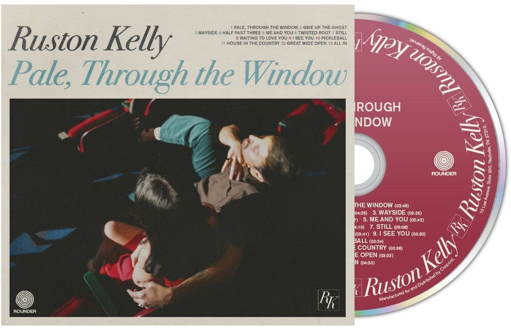 the album cover for Ruston Kelly - Pale, Through the Window