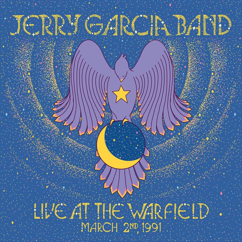 the album cover for Jerry Garcia - Live At The Warfield: March 2nd, 1991