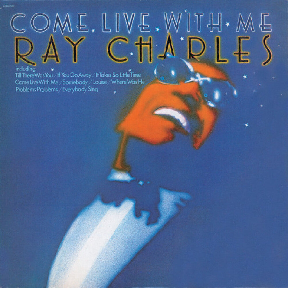 the album cover for Ray Charles - Come Live With Me