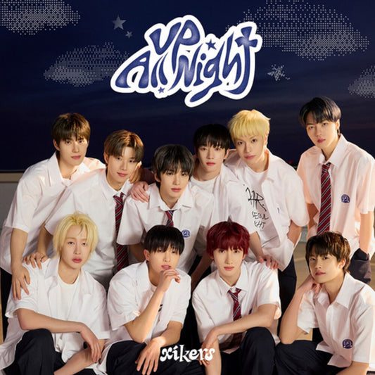 the album cover for Xikers - Up All Night - Version A (Phot) (Jpn)