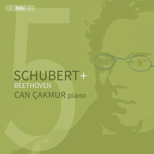 the album cover for Can Çakmur - Schubert + Beethoven