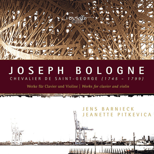 the album cover for Jens Barnieck - Works For Clavier & Violin