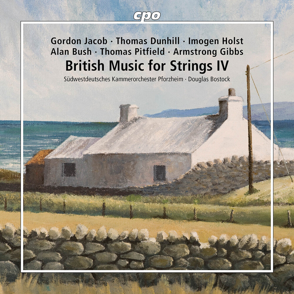 the album cover for Sudwestdeutsches Kammerorchester Pforzheim - British Music For Strings Iv