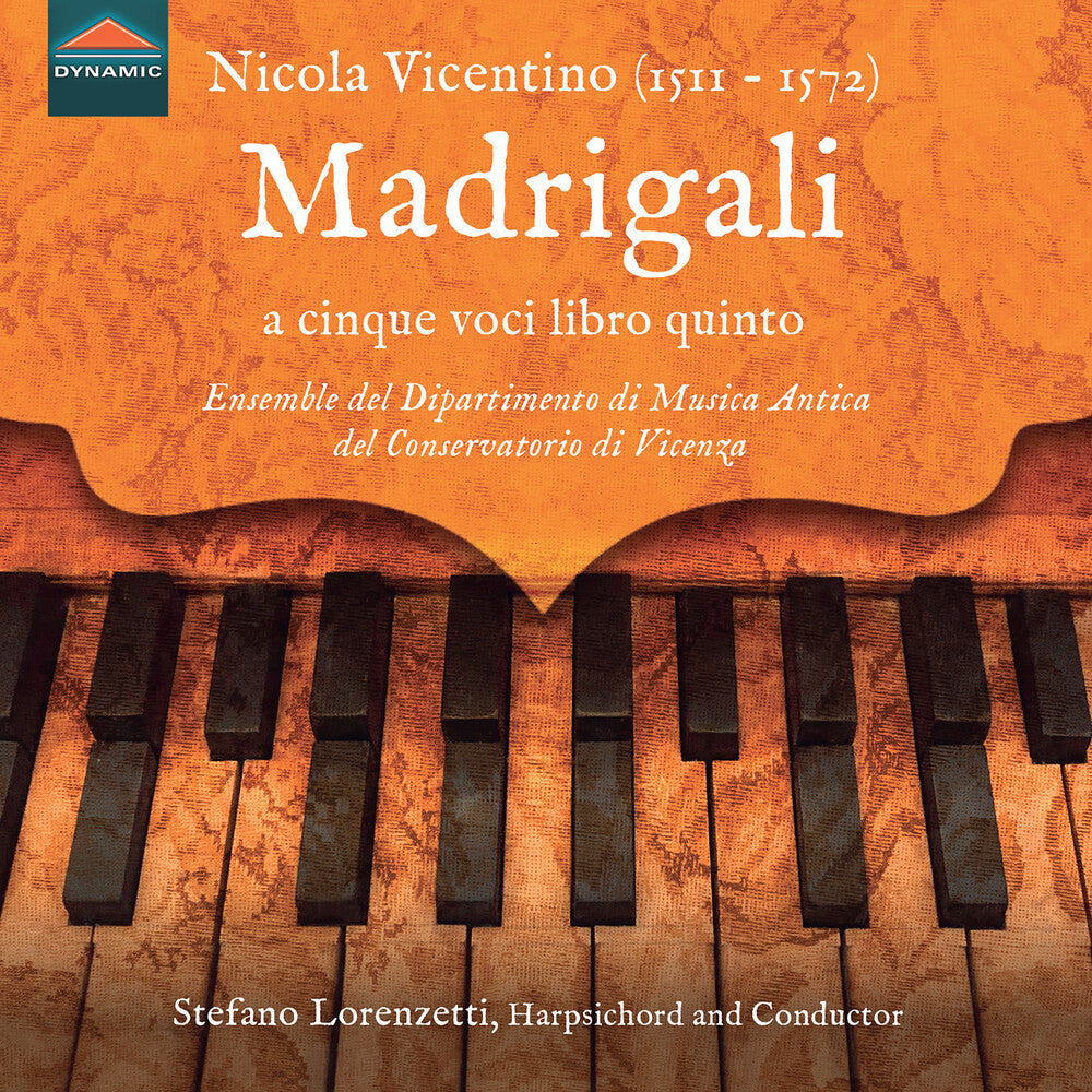 the album cover for Floriana Fornelli - Nicola Vicentino: Madrigali A Cinque Voci Libro Qu