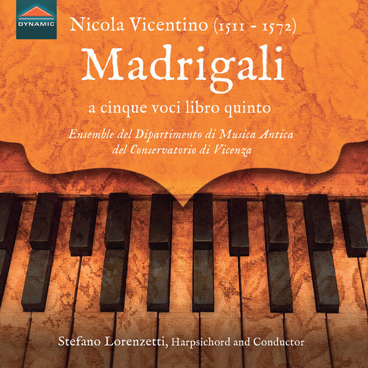 the album cover for Floriana Fornelli - Nicola Vicentino: Madrigali A Cinque Voci Libro Qu