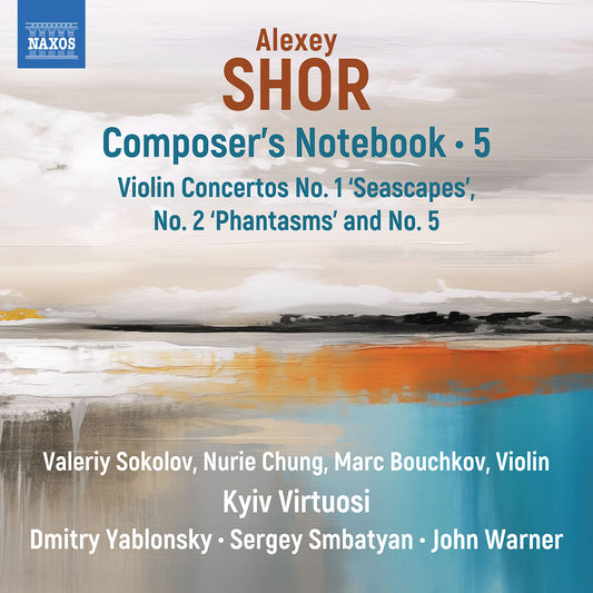 the album cover for Valeriy Sokolov - Shor: Composer's Notebook Vol. 5