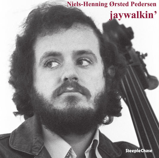 the album cover for Niels-Henning Orsted Pedersen - Jaywalkin'