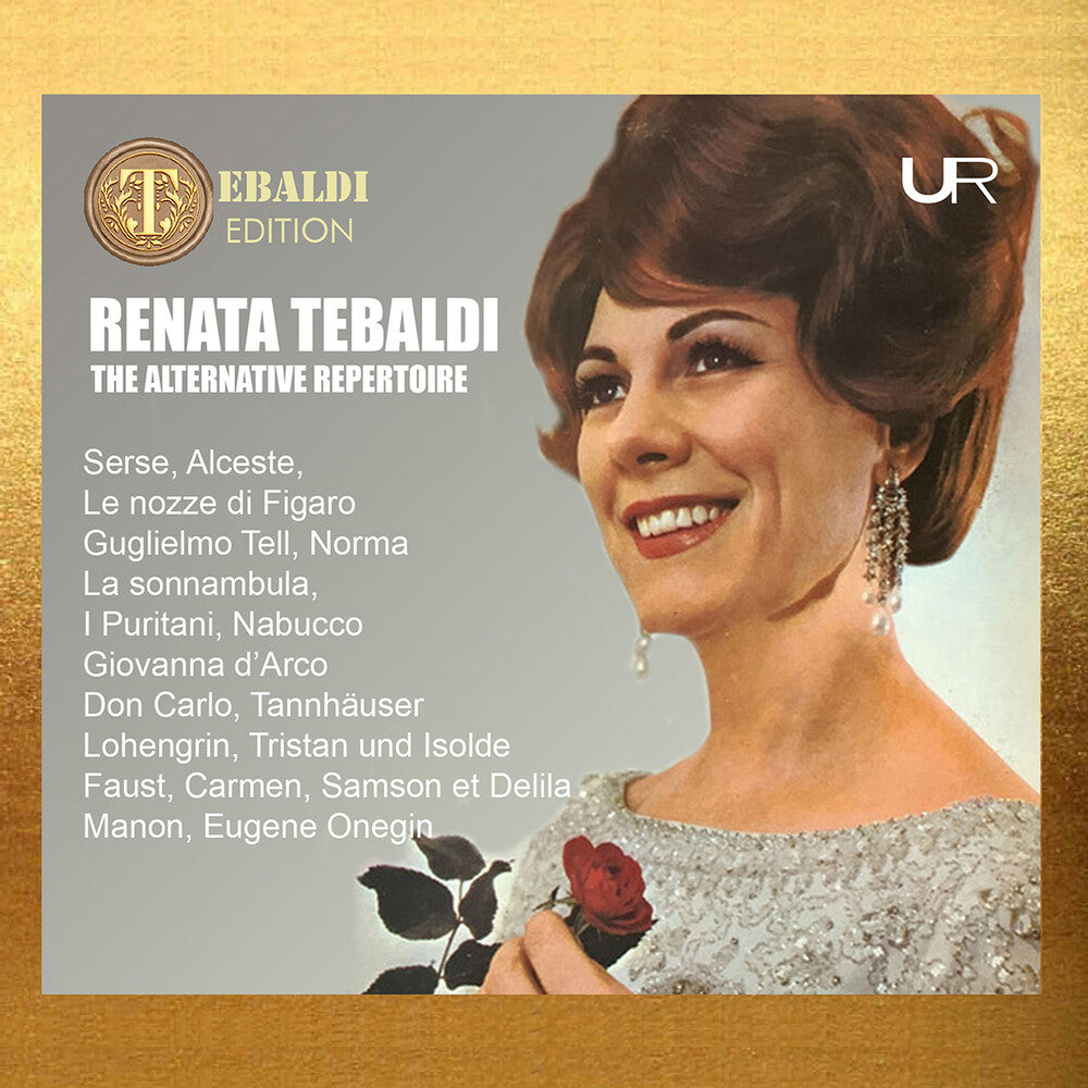 the album cover for Renata Tebaldi - Renata Tebaldi - The Alternative Repertoire 1956