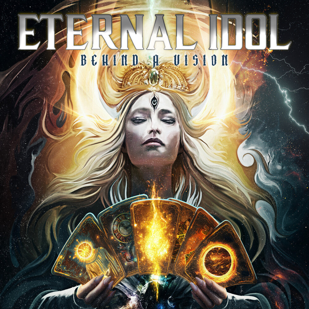 the album cover for Eternal Idol - Behind A Vision [CD]