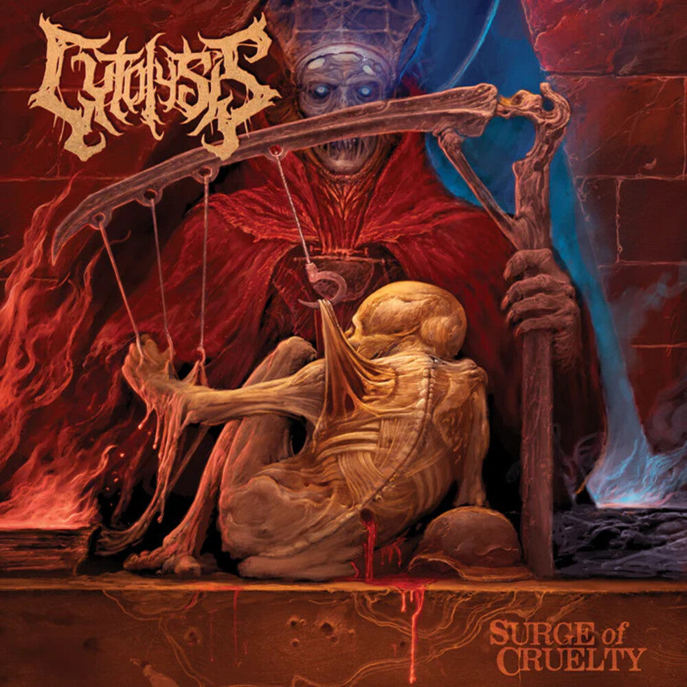 the album cover for Cytolysis - Surge Of Cruelty