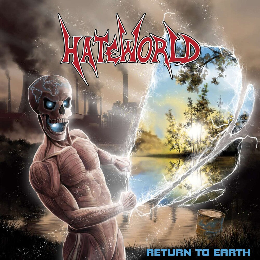 the album cover for Hateworld - Return To Earth