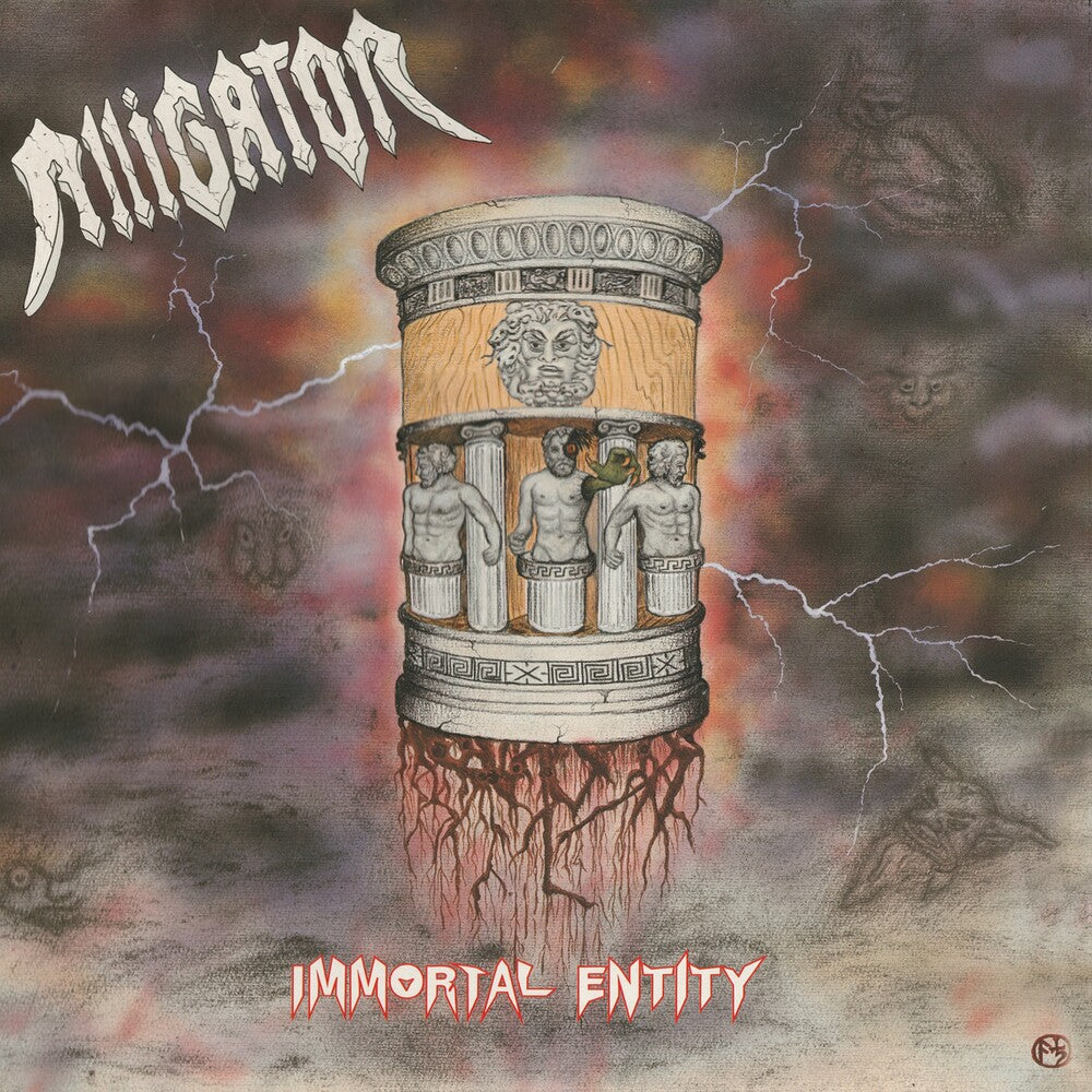 the album cover for Alligator - Immortal Entity [Reissue]