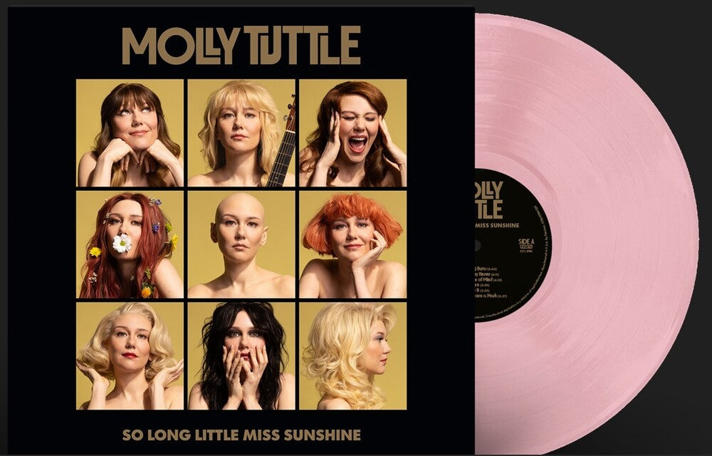 the album cover for Molly Tuttle - So Long Little Miss Sunshine [Indie Exclusive 140g Baby Pink LP]