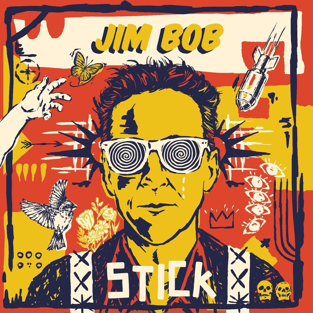 the album cover for Jim Bob - Stick [Colored Vinyl] (Gate) (Org)