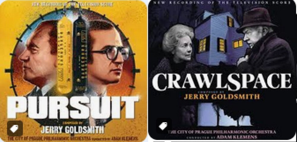 the album cover for Unknown Artist - Pursuit / Crawlspace / People Next Door (Original Soundtrack)