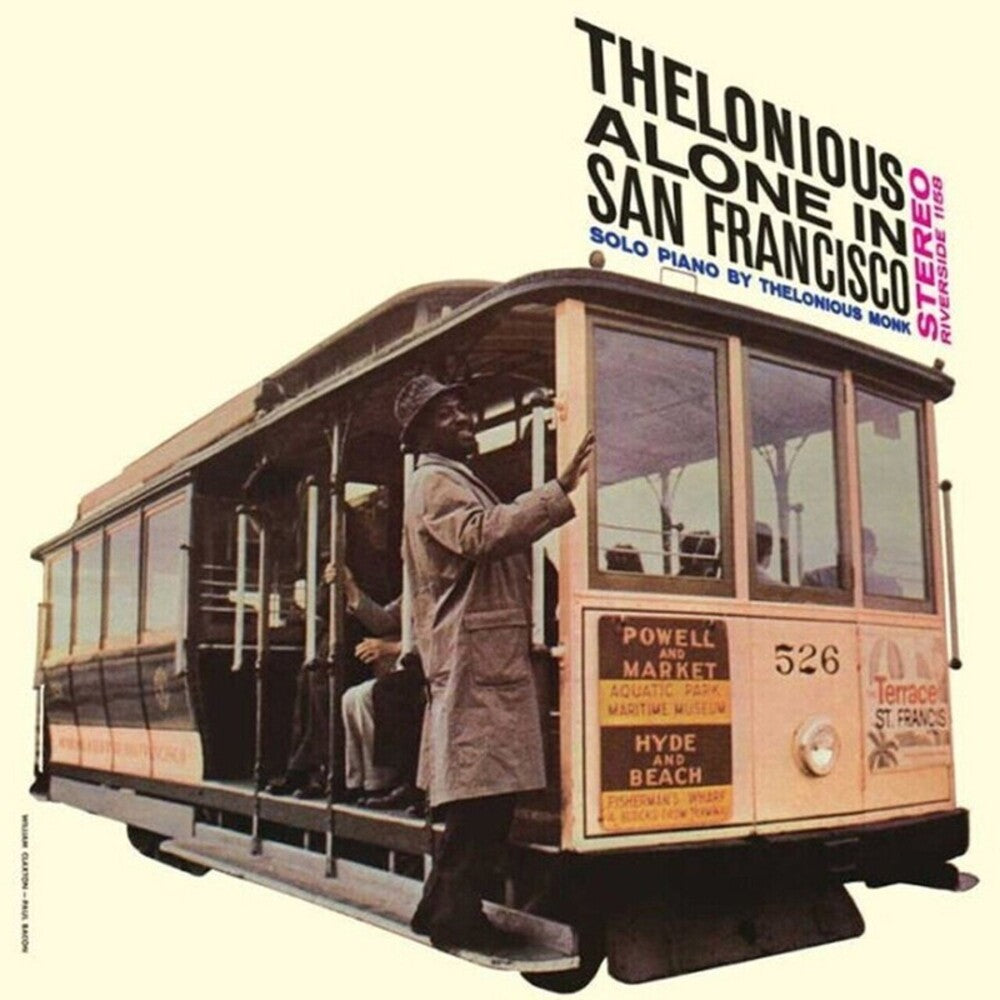 the album cover for Thelonious Monk - Alone In San Francisco (Bonus Tracks) [Limited Edition] [180 Gram]