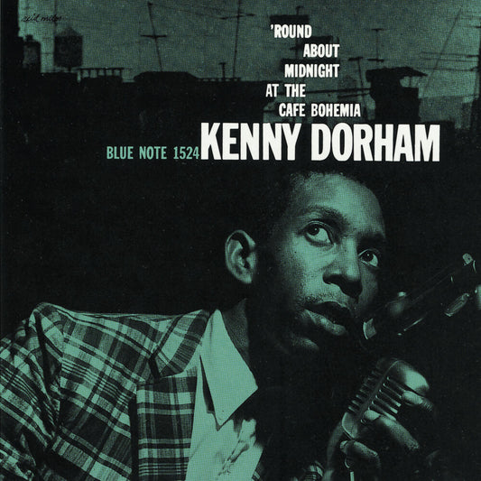 the album cover for Kenny Dorham - Round About Midnight At The Cafe Bohemia (Hqcd)