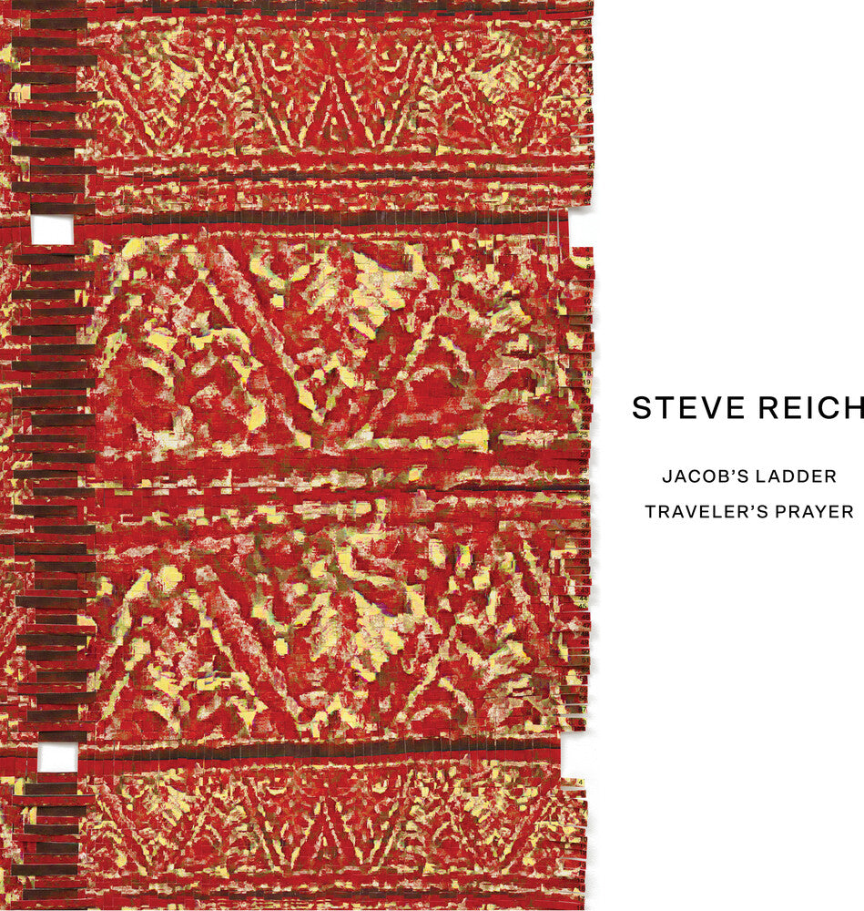 the album cover for Reich / New York Philharmonic / Zweden / Currie - Steve Reich: Jacob's Ladder / Traveler's Prayer
