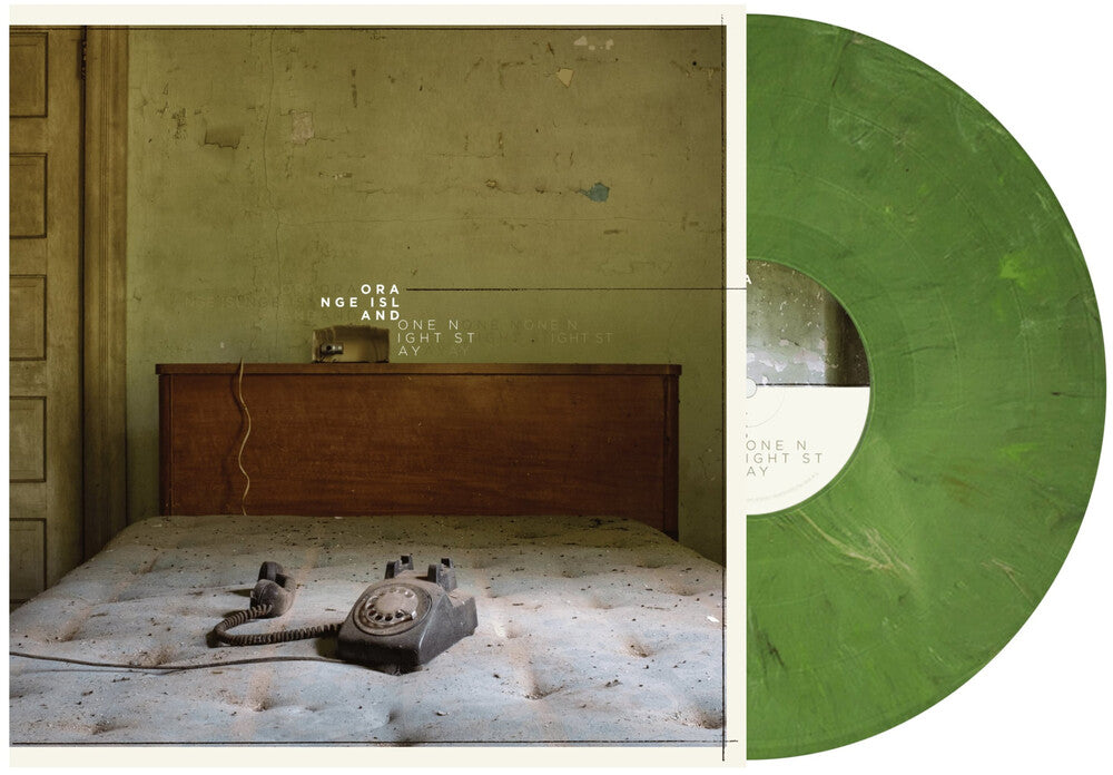 the album cover for Orange Island - One Night Stay [Colored Vinyl] (Grn)