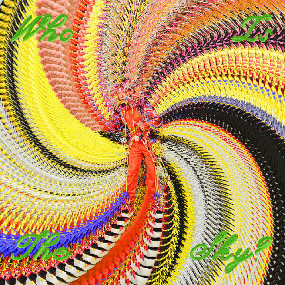 the album cover for David Byrne - Who Is The Sky