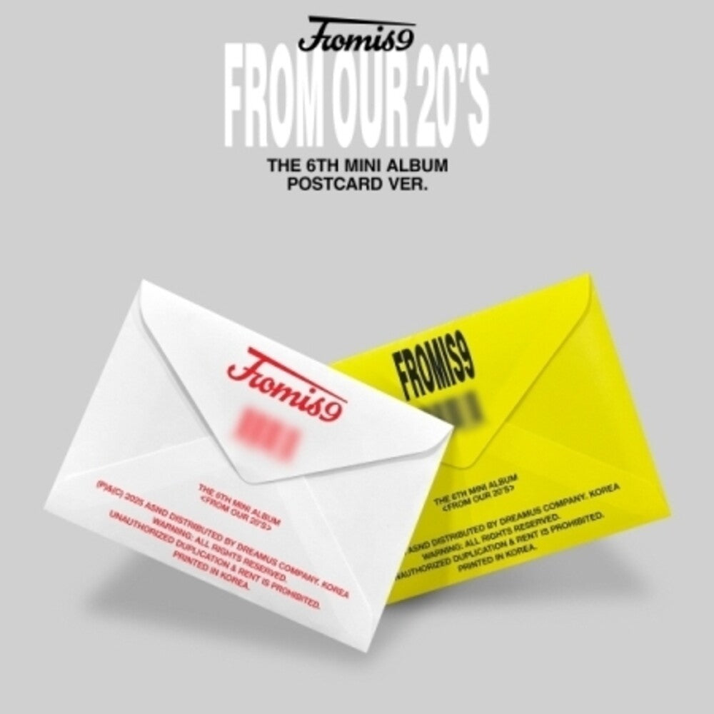 the album cover for fromis_9 - From Our 20's - Postcard Version (Pcrd) (Phot)