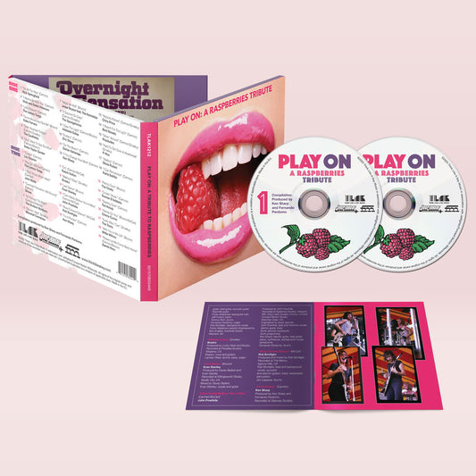 the album cover for Various Artists - Play On: A Raspberries Tribute - Play On: A Raspberries Tribute [With Booklet]