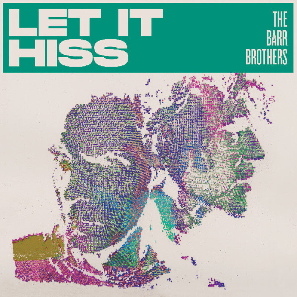 the album cover for Barr Brothers - Let It Hiss [Colored Vinyl] (Purp) [Indie Exclusive]