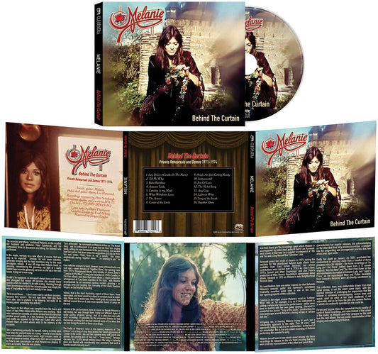 the album cover for Melanie - Behind the Curtain -  [CD]