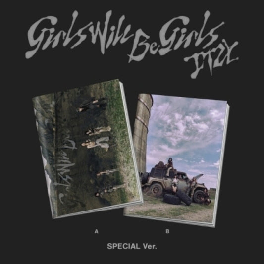 the album cover for ITZY - Girls Will Be Girls - Special Edition (Post)