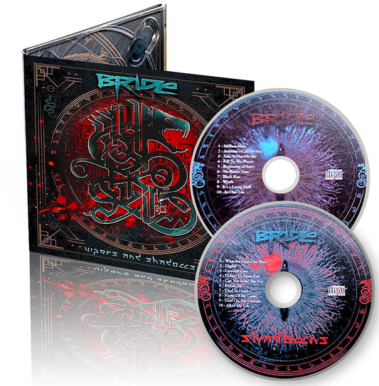 the album cover for Bride - Vipers & Shadows