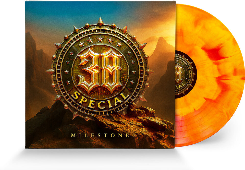 the album cover for 38 Special - Milestone [Colored Vinyl] (Gate)