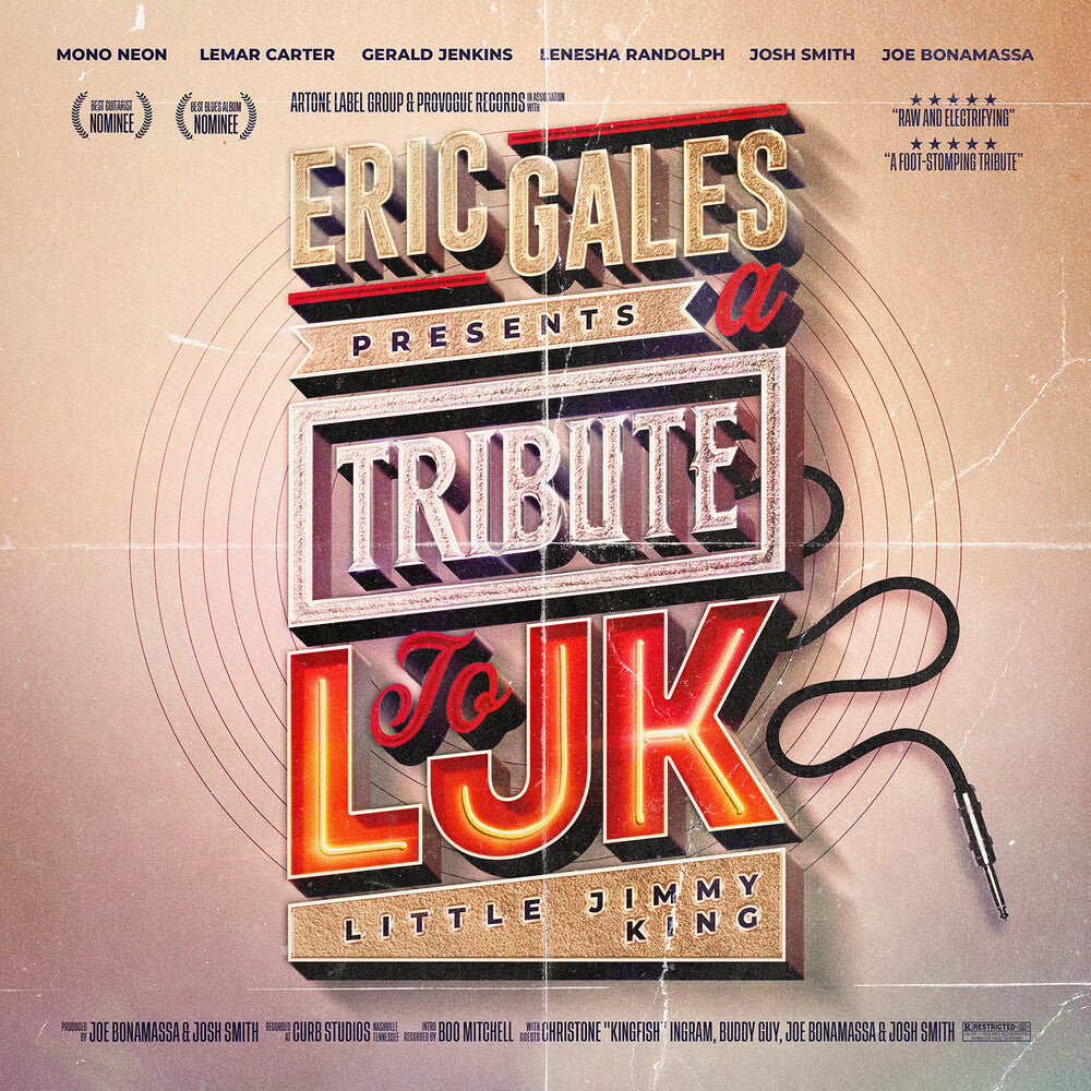 the album cover for Eric Gales - Tribute To Ljk