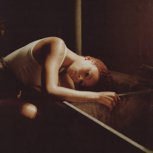 the album cover for Ravyn Lenae - Bird's Eye [Indie Exclusive Marble Vinyl]