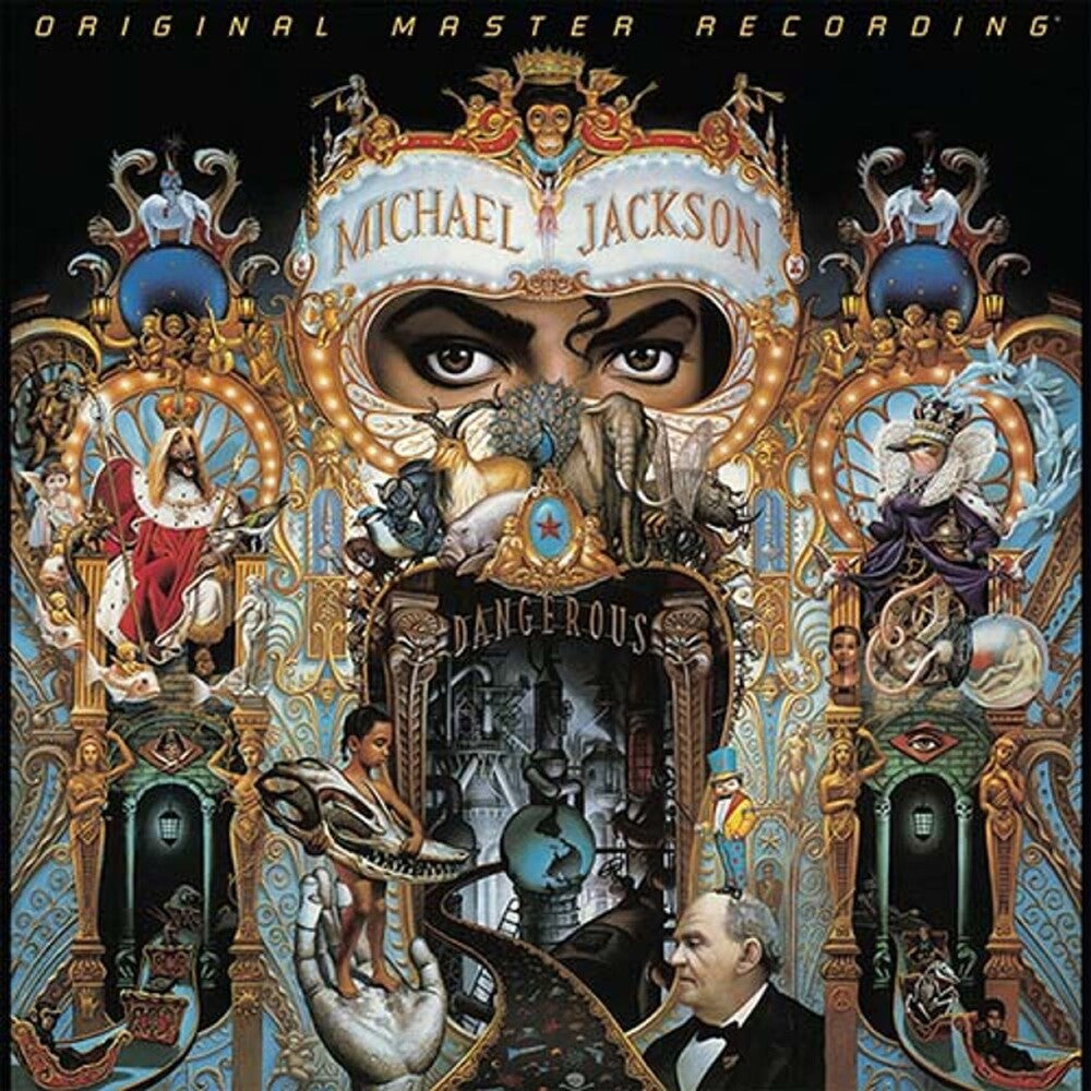 the album cover for Michael Jackson - Dangerous