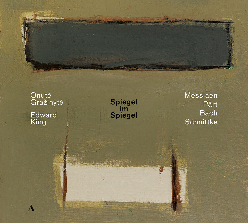 the album cover for Onute Grazinyte - Spiegel Im Spiegel