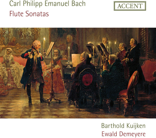 the album cover for Kuijken, Barthold - Flute Sonatas