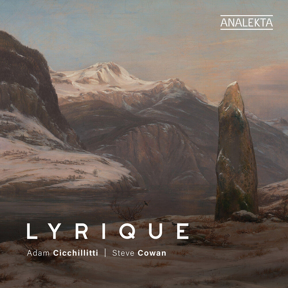 the album cover for Adam Cicchillitti - Lyrique